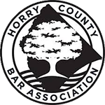 Logo Recognizing Brittain Law's affiliation with Horry County Bar Association